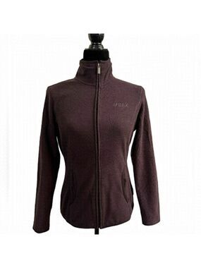 Mexx Full Zip Maroon Fleece Jacket
